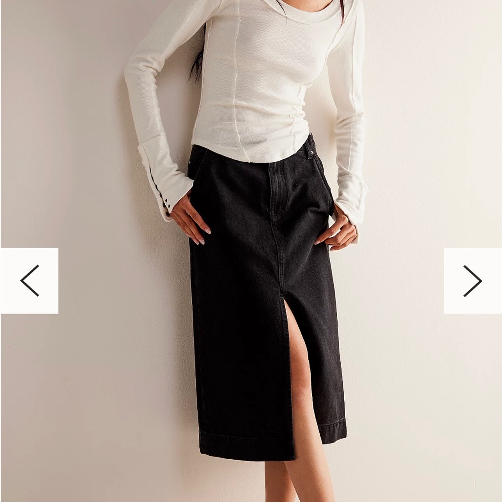 Free people skirt